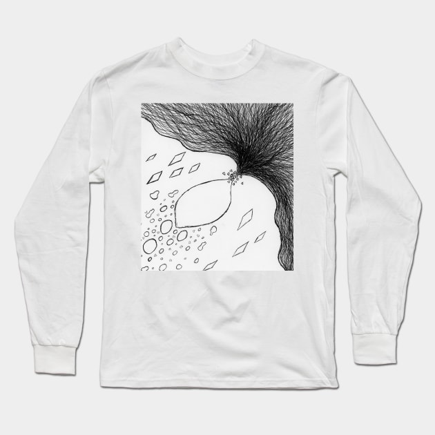 Blackhole logistics Long Sleeve T-Shirt by DEKUXE